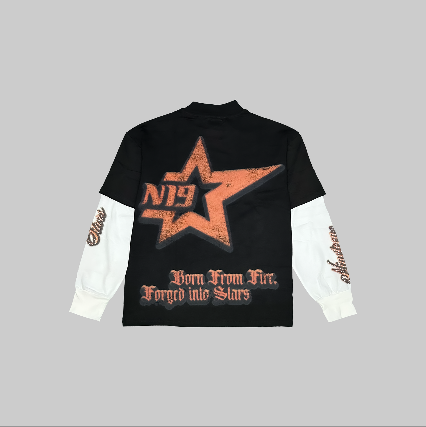 Long Sleeve Oversized Orange