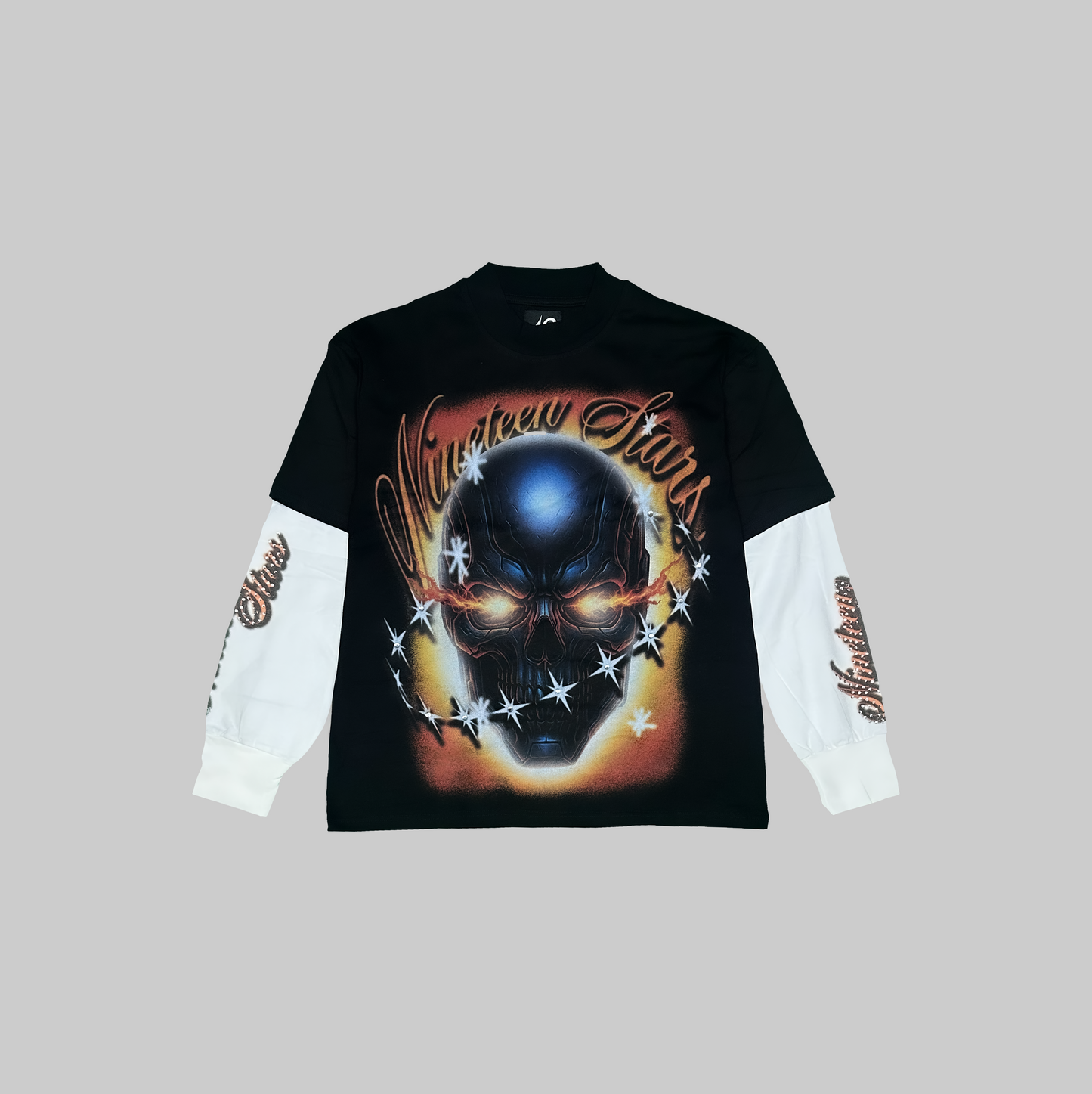 Long Sleeve Oversized Orange