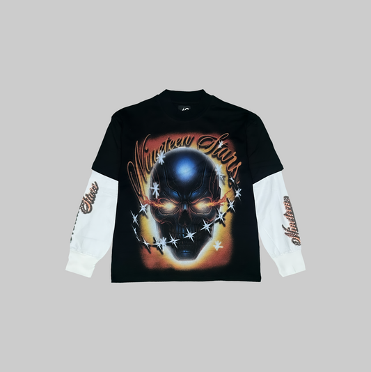 Long Sleeve Oversized Orange