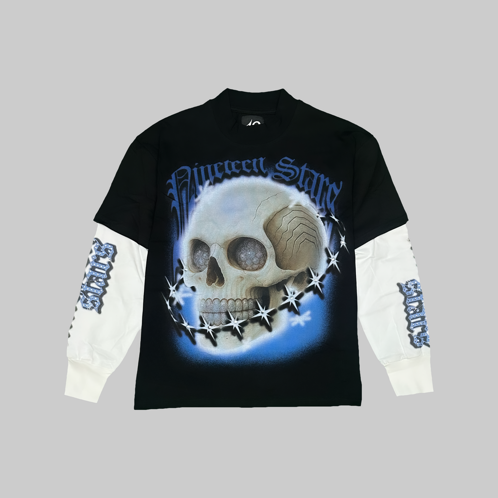 Long Sleeve Oversized Blue
